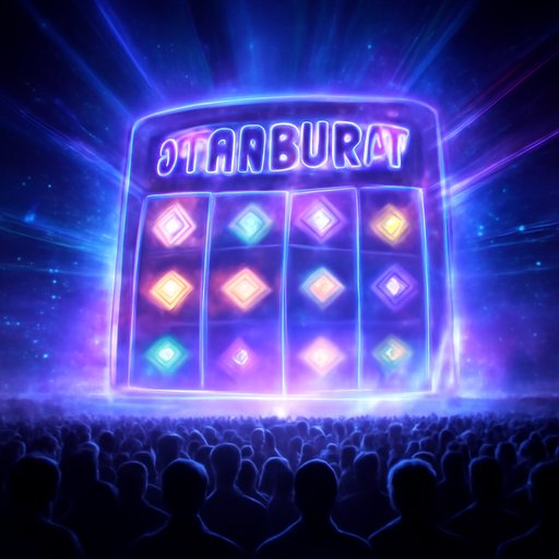 7c77 Starburst neon reels